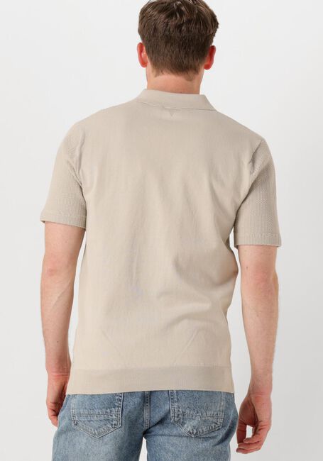 Beige PURE PATH Polo-Shirt REGULAR FIT POLO SS KNITWEAR - large