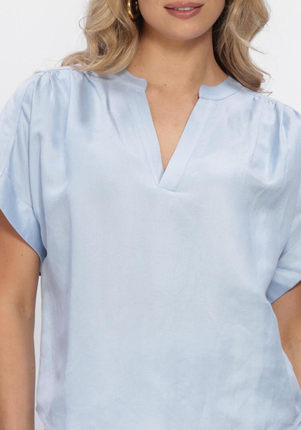 Blaue MINUS Blusen MSJUNO LINEN BLOUSE - large