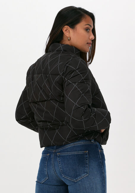 Schwarze LYLE & SCOTT Wattierte Jack ARGYLE PUFFER JACKET - large