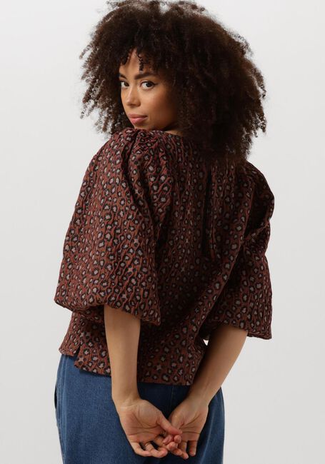 Rote BY-BAR Blusen ZASU JACQUARD BLOUSE - large