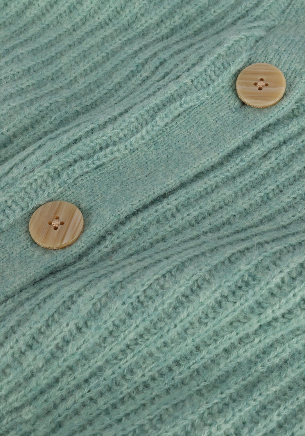 Gr&uuml;ne SCOTCH & SODA Strickjacke FUZZY KNITTED CARDIGAN - large