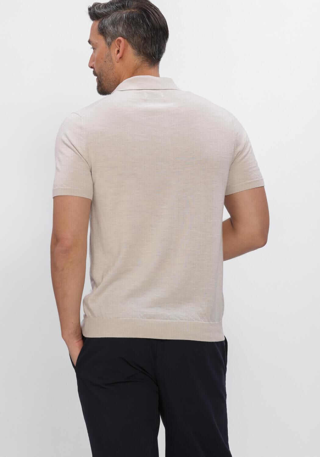 Beige STEFANO LAURAN Polo-Shirt POLO BODEN - large