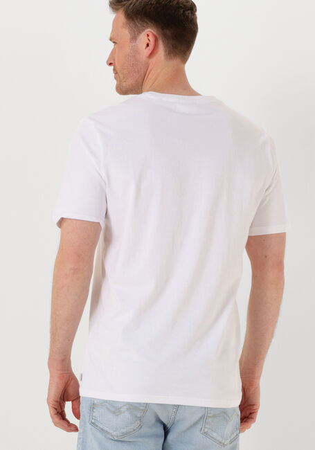 Weiße SCOTCH & SODA T-shirt REGULAR FIT LEFT CHEST LOGO T-SHIRT - large