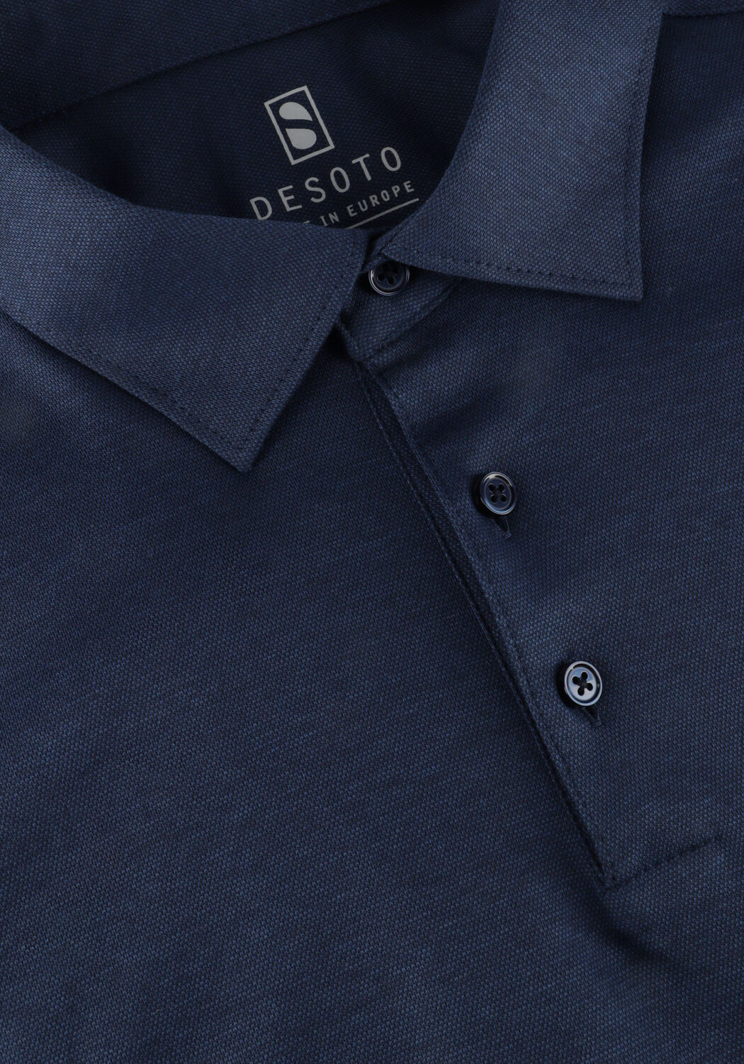 Dunkelblau DESOTO Polo-Shirt DESOTO POLO KENT 1/2 - large