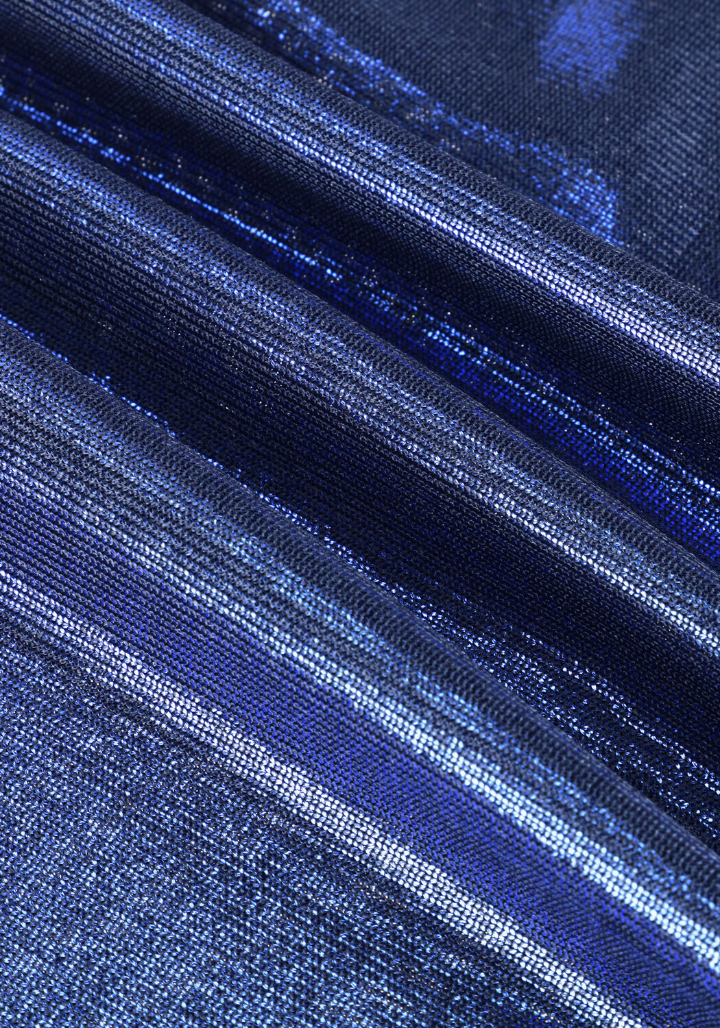 Blaue MOS MOSH Top MMNIVOLA O-NECK METALLIC TEE - large