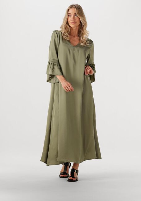 Olive NEMA Maxikleid N141 - large