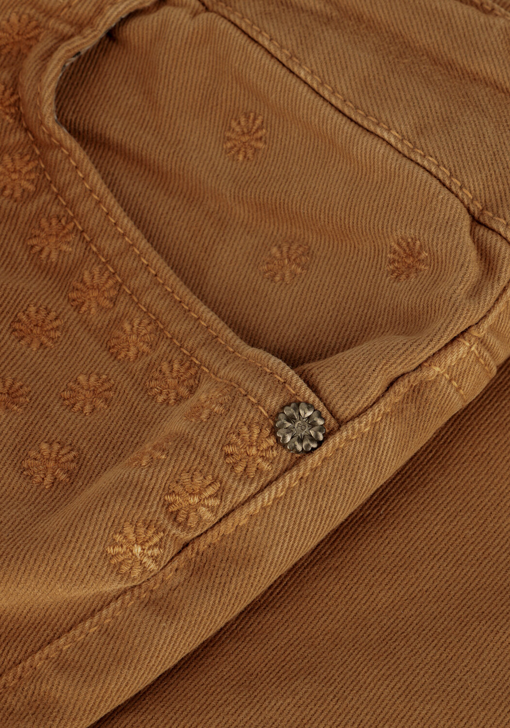 Braune FABIENNE CHAPOT Wide jeans EVA WIDE LEG TROUSERS - large