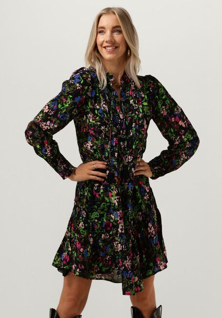 Schwarze MOLIIN Minikleid AMY - large