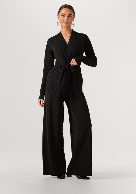 Schwarze FREEBIRD Jumpsuits VASILI LS - large