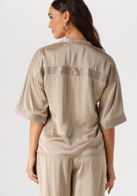 Braune NUKUS Top NINA TOP SILKY - large