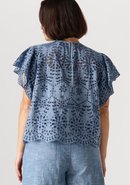 Blaue CIRCLE OF TRUST Top ALINNA BLOUSE - large