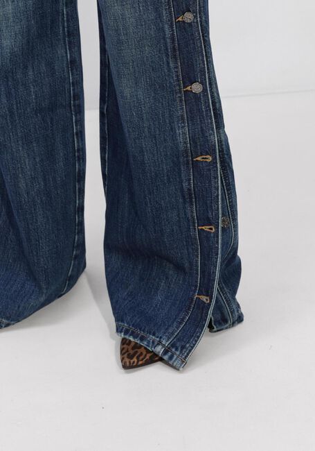 Blaue HAUTE L'AMITI&Eacute; Wide jeans DENIZE BUTTON TALL JEANS - large