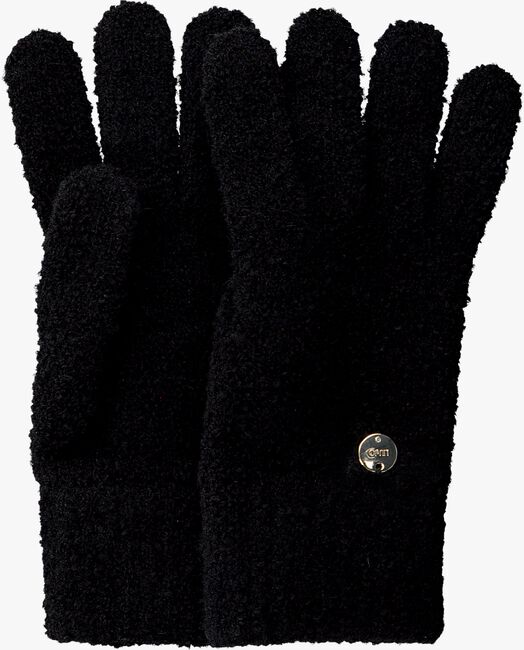 Schwarze LIU JO Handschuhe GUANTO BOUCLET - large