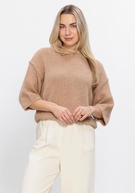 Taupe KNIT-TED Pullover MELL - large