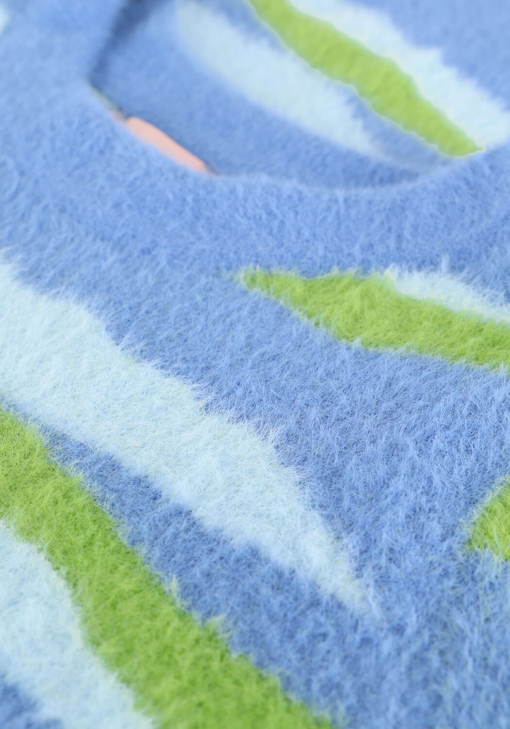 Hellblau HUNKON Pullover 401 ABIGAIL BLOUSE - large