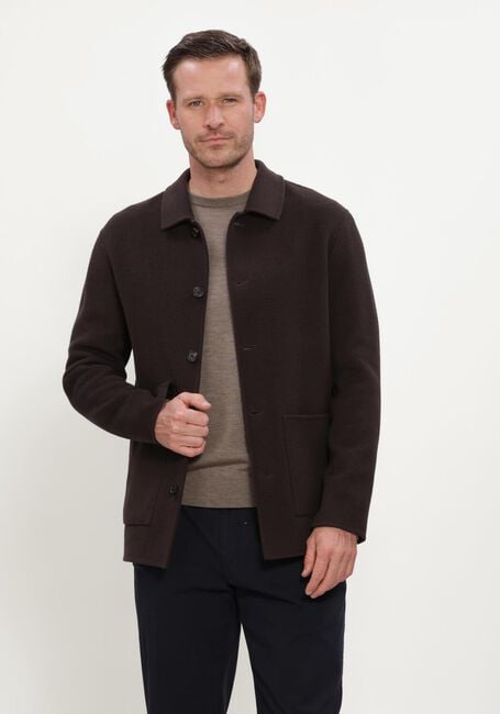 Braune PROFUOMO Overshirt OVERSHIRT WO BASIC - large