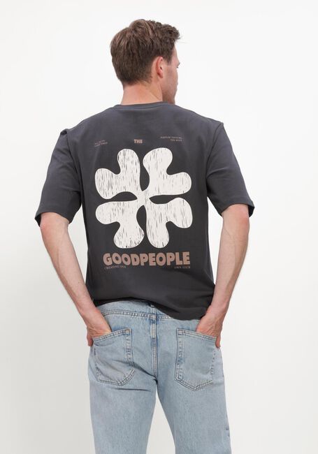 Dunkelgrau THE GOODPEOPLE T-shirt TEX - large