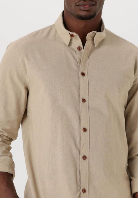 Sand ANERKJENDT Casual-Oberhemd AKLEIF L/S COT/LINEN SHIRT - large