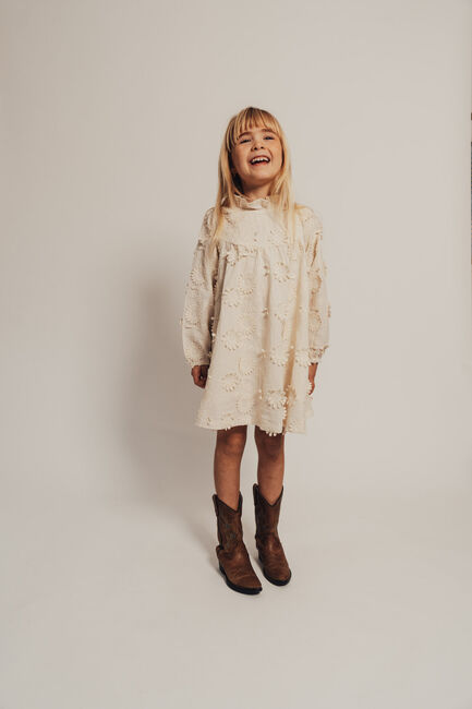 Creme BAJE STUDIO Minikleid YALA - large