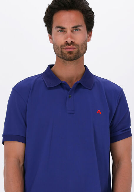 Blaue PEUTEREY Polo-Shirt PLANTAGO - large