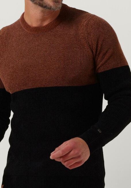 Braune CAST IRON Pullover R-NECK REGULAR FIT CHENILLE COTTON PLATED - large