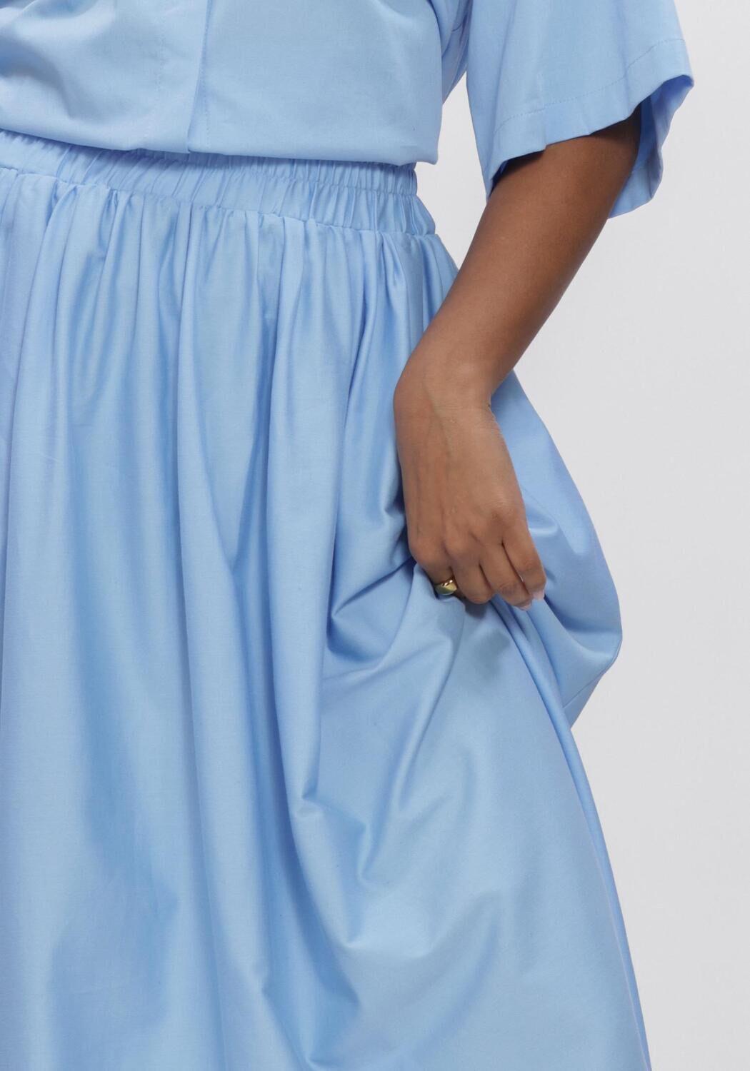 Hellblau EST'SEVEN Maxirock AYLIN SKIRT - large