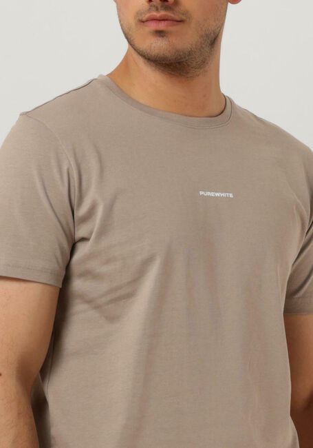 Taupe PUREWHITE T-shirt PURE LOGO TEE - large