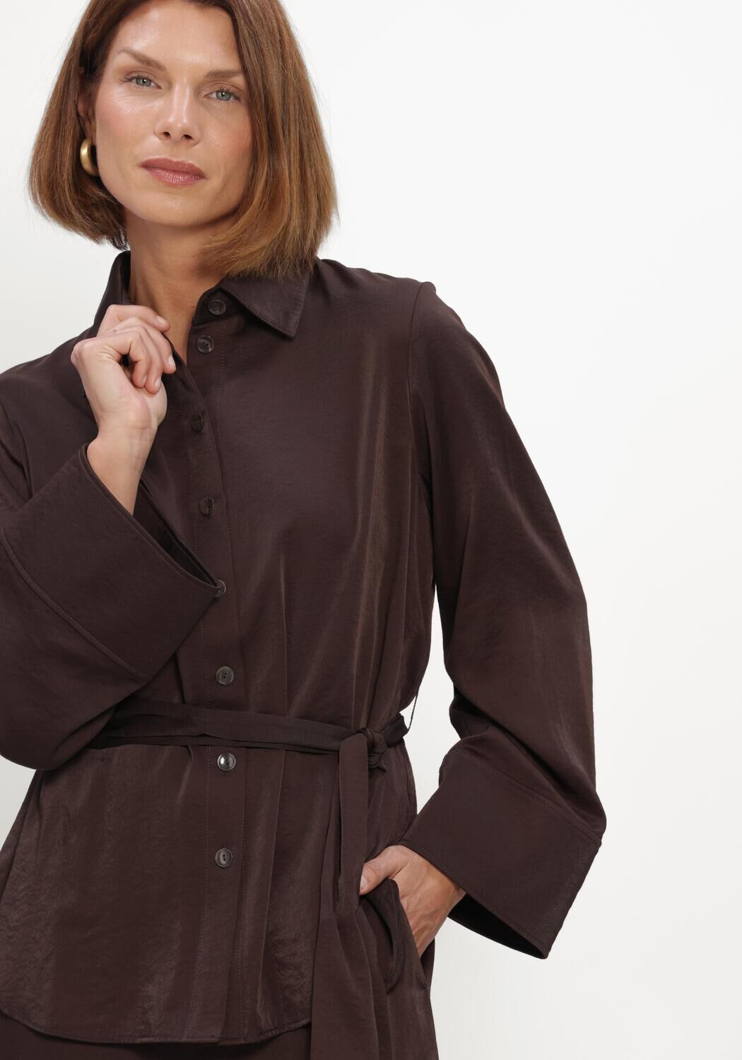 Braune BEAUMONT Blusen SANNIE BLOUSE - large