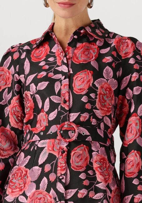 Mehrfarbige/Bunte Y.A.S. Minikleid YASKARI LS JACQUARD DRESS - large
