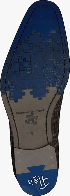 Braune FLORIS VAN BOMMEL Business Schuhe 18043 - large