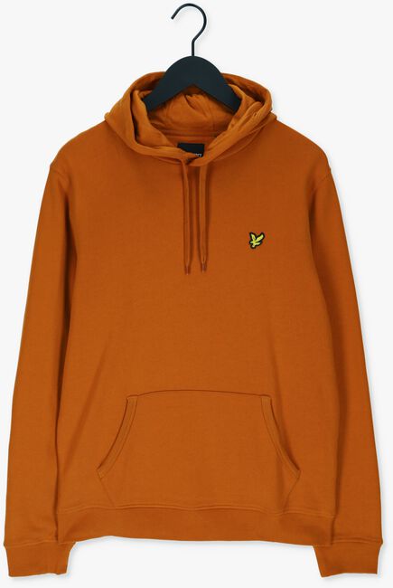 Orangene LYLE & SCOTT Sweatshirt PULLOVER HOODIE - large
