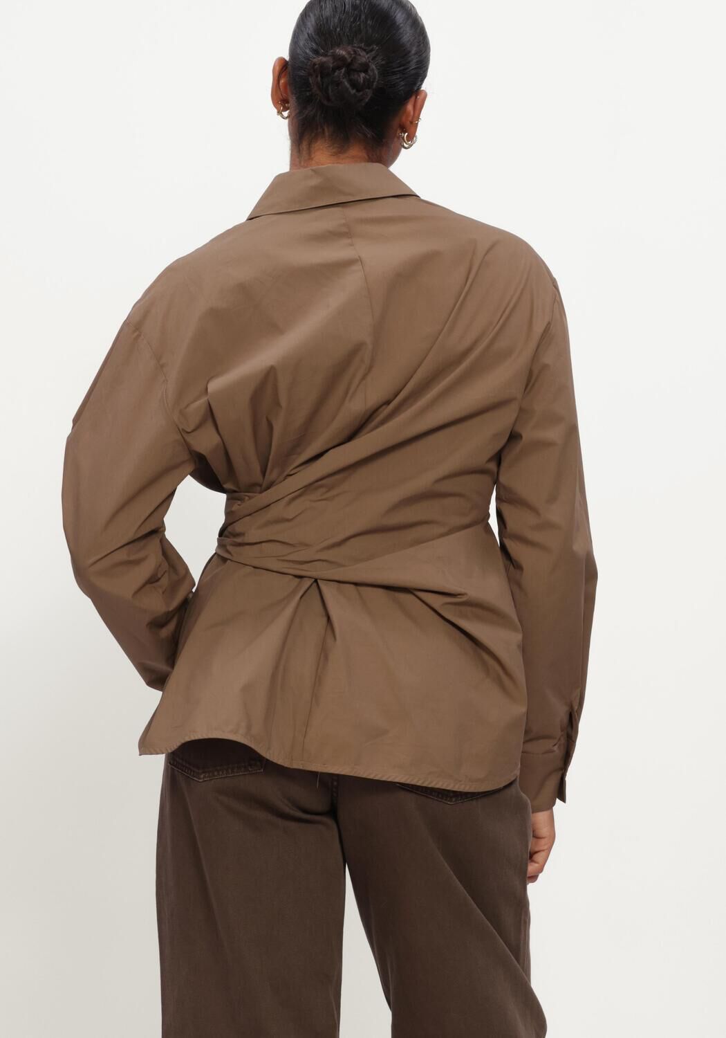 Braune CIRCLE OF TRUST Blusen ALLY BLOUSE - large