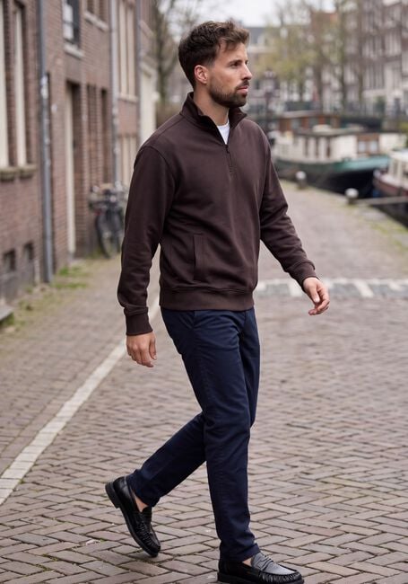 Dunkelblau BOSS ORANGE Chino CHINO_TAPERED - large