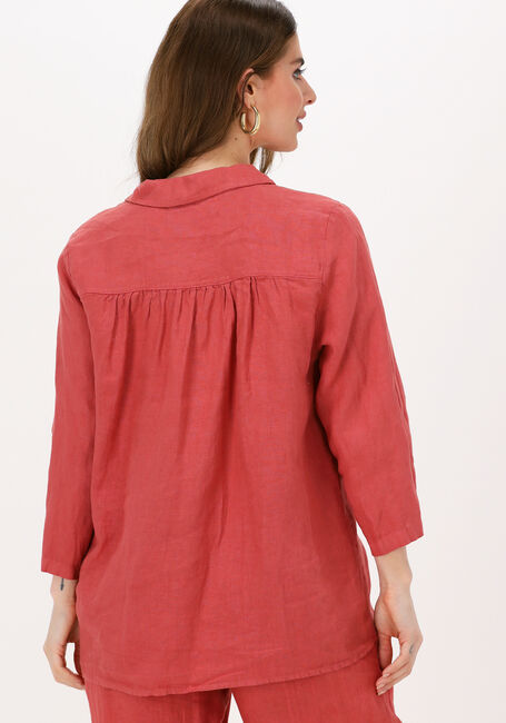 Rote BY-BAR Bluse IRENE LINEN BLOUSE - large