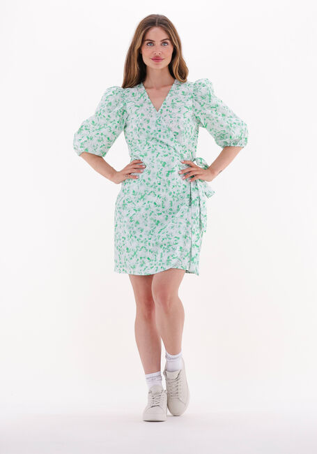 Grüne JUST FEMALE Minikleid GARDEN WRAP DRESS - large