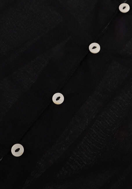 Schwarze SUMMUM Bluse SHIRT COTTON EMBROIDERED - large