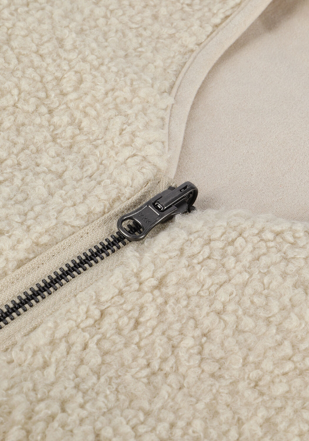 Ecru KNIT-TED Teddy-Jacke TEDDIE - large