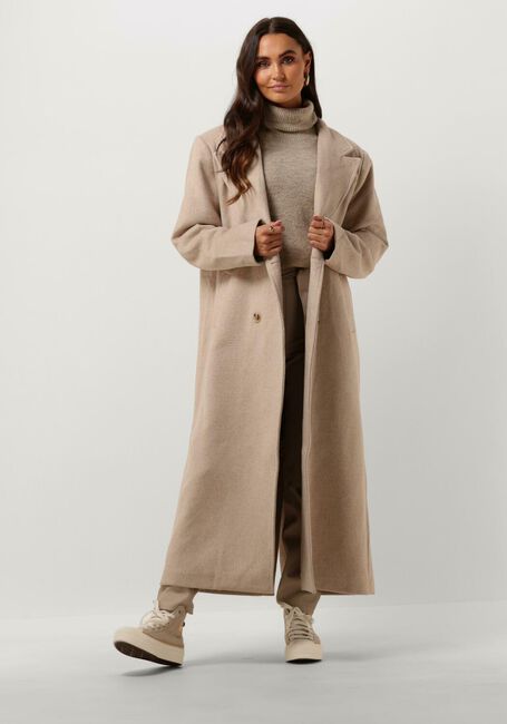 Beige NEO NOIR Mäntel WILLIAMS WOOL COAT - large
