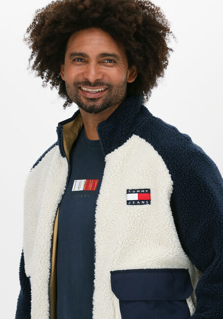 Nicht-gerade weiss TOMMY JEANS Jack TJM REVERSIBLE SHERPA JACKET - large