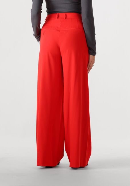 Rote ALIX THE LABEL Hose LADIES WOVEN PLEAT PANTS - large