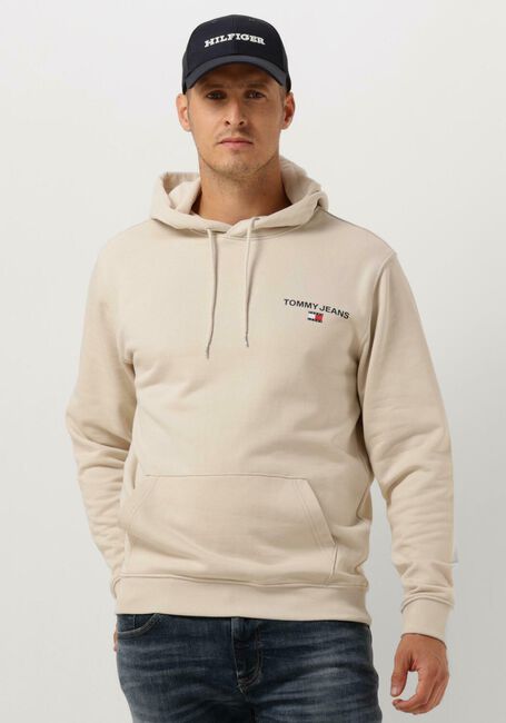 Beige TOMMY JEANS Sweatshirt TJM REG ENTRY GRAPHIC HOODIE - large