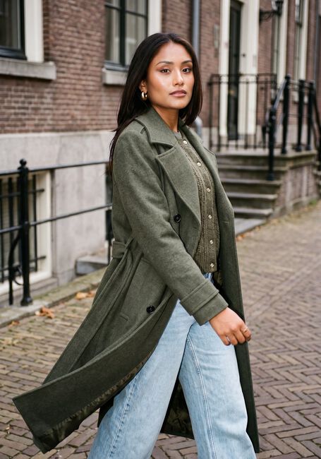 Gr&uuml;ne MODSTR&Ouml;M M&auml;ntel SHAYMD COAT - large