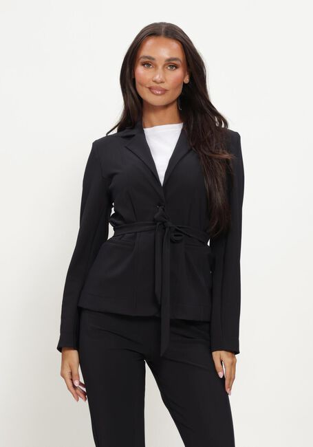Schwarze STUDIO ANNELOES Blazer Elin bonded blazer - large