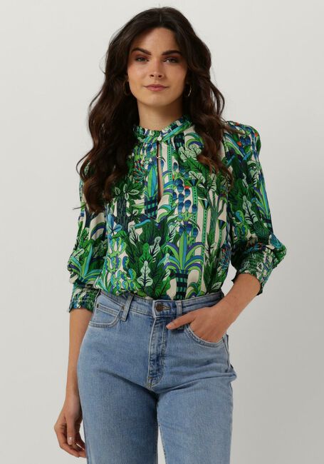 Grüne EST'SEVEN Blusen EST'ELISE BLOUSE - large