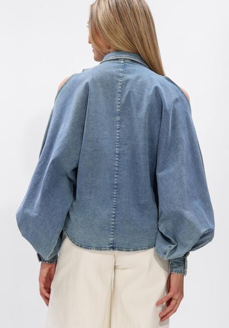 Blaue JANICE Blusen STONE 786 - large