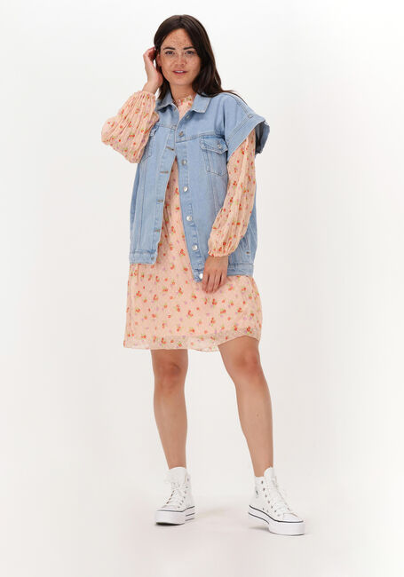 Blaue NA-KD Gilet OVERSIZED DENIM VEST - large