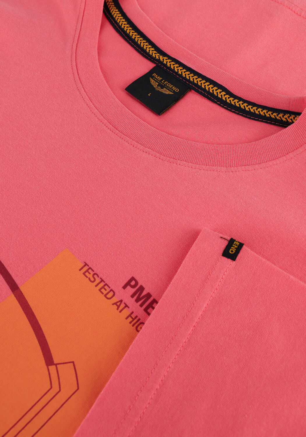 Koralle PME LEGEND T-shirt SHORT SLEEVE R-NECK SINGLE JERSEY - large