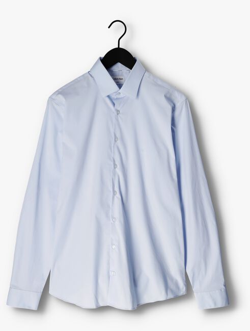 Hellblau CALVIN KLEIN Klassisches Oberhemd POPLIN STRETCH SLIM SHIRT - large
