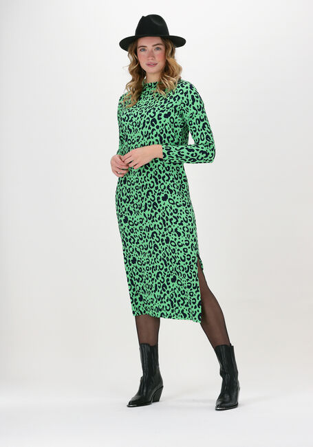 Grüne NEO NOIR Midikleid VOGUE SIMPLE LEO DRESS - large
