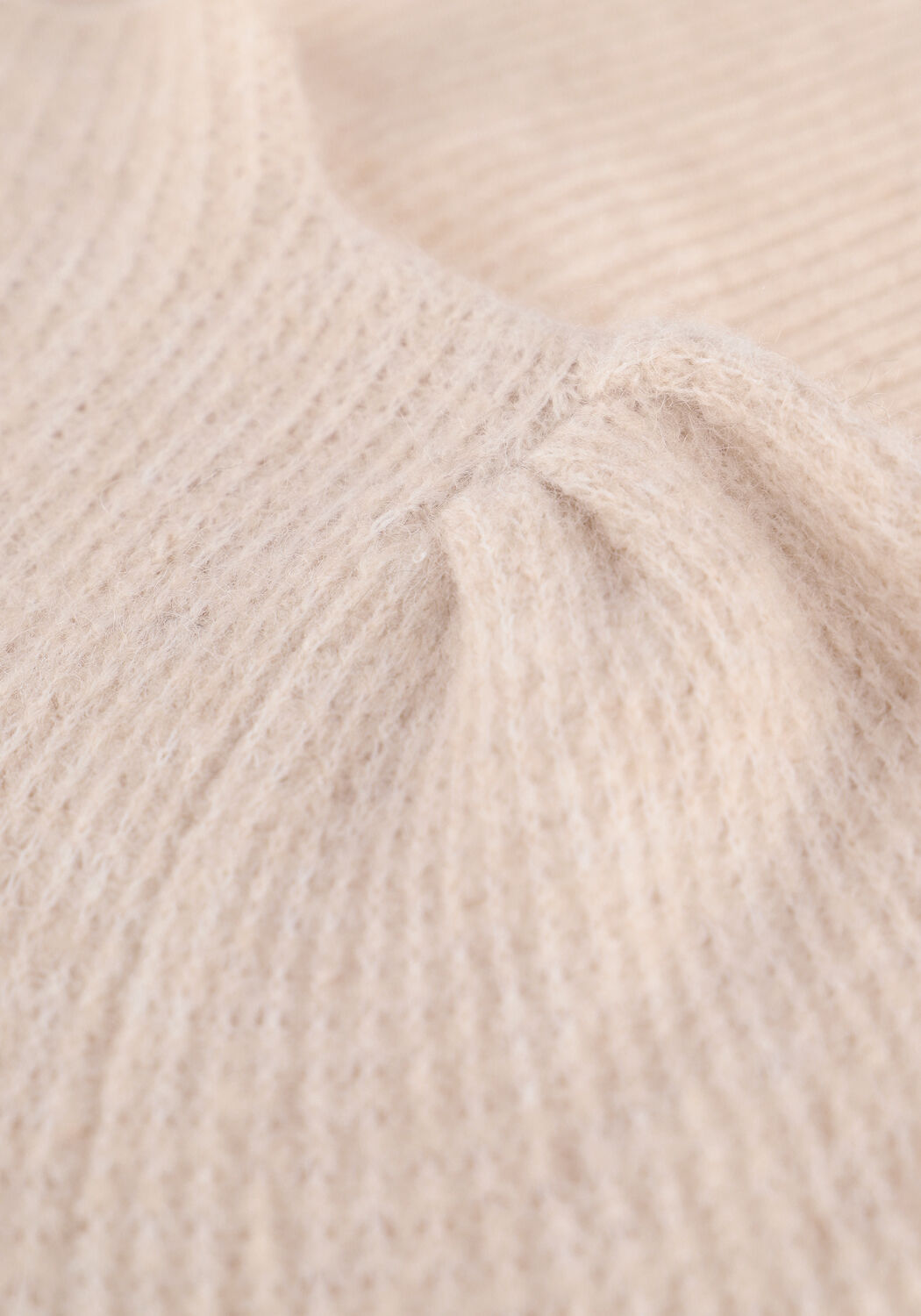 Sand NEO NOIR Pullover MARLIA KNIT BLOUSE - large